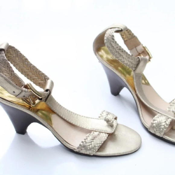 Michael Kors T strap heeled sandals - Picture 13 of 14